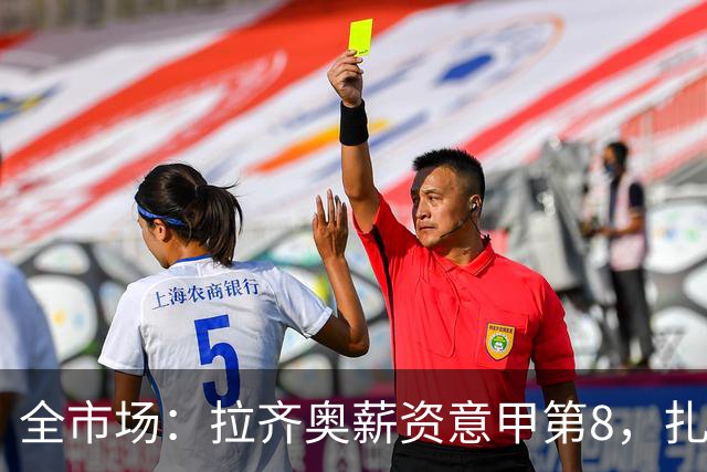 全市场：拉齐奥薪资意甲第8，扎卡尼税后年薪300万欧队内最高
