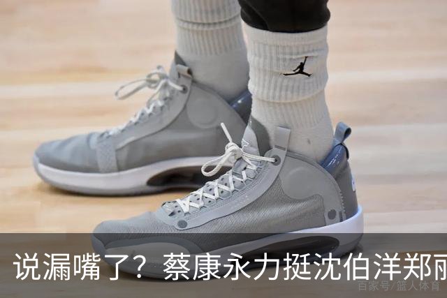 说漏嘴了？蔡康永力挺沈伯洋郑丽文发问：大陆庞大商业利益不要了